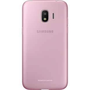 Coque semi-rigide Samsung EF-AJ250TP rose pour Galaxy J2 Pro J250 2018