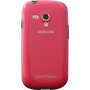 Coque Samsung EFC-1M7BP rose pour Galaxy S3 Mini I8190