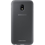 Coque semi-rigide Samsung EF-AJ330TB noire translucide pour Galaxy J3 J330 2017