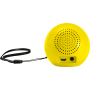 Mini enceinte sans fil jaune smiley cool Bigben