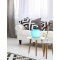 Lampe-enceinte Prisme Sphere blanche Bluetooth Colorblock