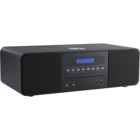 Micro Chaine CD/MP3/USB MIC200IBT noire Thomson avec chargeur à induction