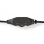 Casque PC | Tour d\'oreille | Stereo | 1x 3.5 mm / 2x 3.5 mm | Rabattable Microphone | Noir