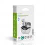 Écouteurs entièrement sans fil | ANC (Active Noise Cancelling) | Bluetooth® | Durée de lecture maximale de batterie: 30 heures | Contrôle tactile | Boîtier de charge | Étui de chargement sans fil | Microphone intégré | Support de commande vocale | Blanc
