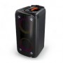 Haut-parleur BlueTooth® Party | Durée de lecture maximale de batterie: 5 heures | 240 W | Poignee de transport | Lumières de fête | Égaliseur | Noir / Orange