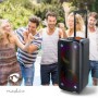 Haut-parleur BlueTooth® Party | Durée de lecture maximale de batterie: 5 heures | 240 W | Poignee de transport | Lumières de fête | Égaliseur | Noir / Orange