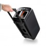 Haut-parleur BlueTooth® Party | Durée de lecture maximale de batterie: 5 heures | 240 W | Poignee de transport | Lumières de fête | Égaliseur | Noir / Orange