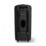 Haut-parleur BlueTooth® Party | Durée de lecture maximale de batterie: 5 heures | 240 W | Poignee de transport | Lumières de fête | Égaliseur | Noir / Orange