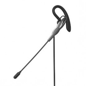 Casque PC | Intra-Auriculaire | Mono | USB Type-A / USB Type-C™ | Rabattable Microphone | Gris / Noir