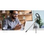 Casque PC | Intra-Auriculaire | Mono | USB Type-A / USB Type-C™ | Rabattable Microphone | Gris / Noir