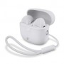 Écouteurs entièrement sans fil | Bluetooth® | Durée de lecture maximale de batterie: 16 heures | Contrôle tactile | Boîtier de charge | Étui de chargement sans fil | Microphone intégré | Support de commande vocale | Blanc