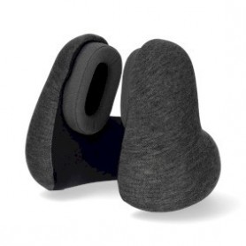 Écouteurs supra-auriculaires sans fil | Oreiller de voyage | Durée de lecture maximale de batterie: 11 heures | Microphone intégré | Control de pression | Support de commande vocale | Contrôle du Volume | Anthracite