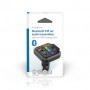Transmetteur FM audio pour voiture | Fixe | Appels mains libres | 1 \" | Écran ambre | Bluetooth® | PD 18 W / PD 24 W | Charge rapide | Amplification des basses | Google Assistant / Siri | Noir