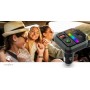Transmetteur FM audio pour voiture | Fixe | Appels mains libres | 1 \" | Écran ambre | Bluetooth® | PD 18 W / PD 24 W | Charge rapide | Amplification des basses | Google Assistant / Siri | Noir