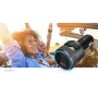 Transmetteur FM audio pour voiture | Fixe | Appels mains libres | 1 \" | Écran ambre | Bluetooth® | PD 18 W / PD 24 W | Charge rapide | Amplification des basses | Google Assistant / Siri | Noir