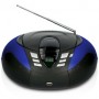 SCD-37 USB Blue Portable FM Radio CD and USB player Blue