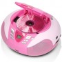 SCD-37 USB Pink Portable FM Radio CD and USB player Pink
