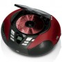 SCD-37 USB Rouge Radio FM Portable CD et Lecteur USB Rouge