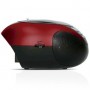SCD-37 USB Rouge Radio FM Portable CD et Lecteur USB Rouge