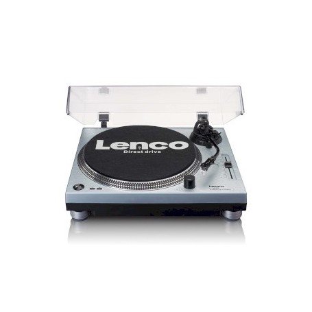 L-3809ME Platine vinyle à entraînement direct avec encodage USB / PC Bleu métallisé