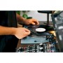 L-3809ME Platine vinyle à entraînement direct avec encodage USB / PC Bleu métallisé
