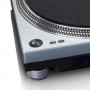 L-3809ME Platine vinyle à entraînement direct avec encodage USB / PC Bleu métallisé