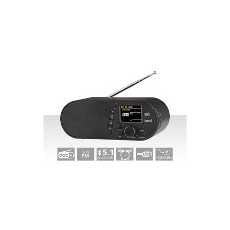 DABMAN d105 Radio compacte DAB+ /FM / Bluetooth Noir