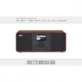 DABMAN i205 Radio stéréo hybride DAB+ / FM / Internet / Bluetooth Wood Look