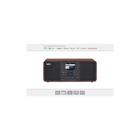 DABMAN i205 Radio stéréo hybride DAB+ / FM / Internet / Bluetooth Wood Look