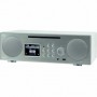 DABMAN i450 CD Radio stéréo multifonctionnelle DAB+ / FM / Internet / Bluetooth Blanc-Argenté