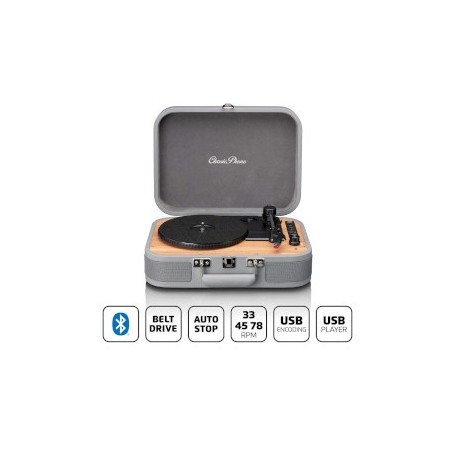 Plaque tournante avec Bluetooth® et lecteur/enregistreur USB
