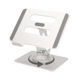 Support de bureau pour tablette | Support | Mouvement Intégral | Argent