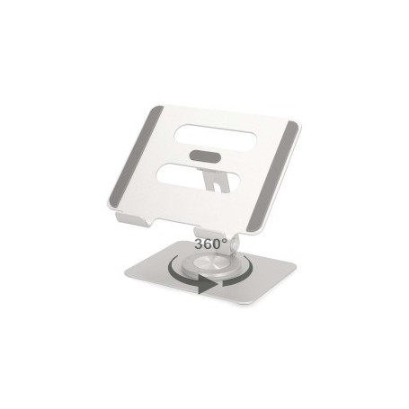 Support de bureau pour tablette | Support | Mouvement Intégral | Argent