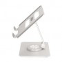 Support de bureau pour tablette | Support | Mouvement Intégral | Argent