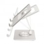Support de bureau pour tablette | Support | Mouvement Intégral | Argent