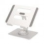 Support de bureau pour tablette | Support | Mouvement Intégral | Argent