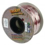 Câble haut-parleur en bobine 2x 1.50 mm² 100 m Noir/Rouge