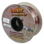 Câble haut-parleur en bobine 2x 2.50 mm² 100 m Noir/Rouge