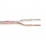 Câble haut-parleur en bobine 2x 0.22 mm² 100 m Transparent