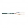 Câble réseau CAT5e en bobine UTP Bobine 100 m Gris Échoué