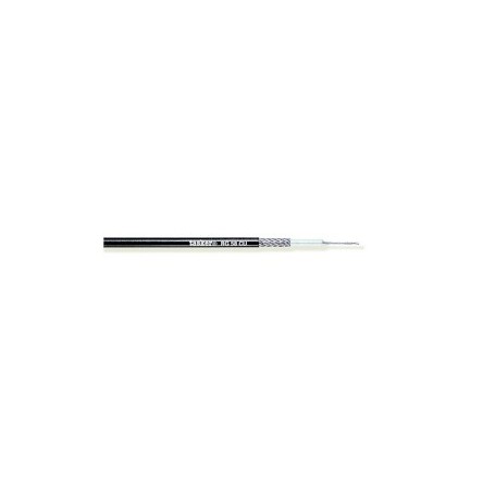 Câble coaxial en bobine RG58 5.0 mm 100 m Noir