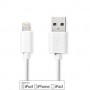 Lightning Câble | USB 2.0 | Apple Lightning à 8 broches | USB-A Mâle | 480 Mbps | Plaqué nickel | 3.00 m | Rond | PVC | Blanc | Label