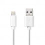 Lightning Câble | USB 2.0 | Apple Lightning à 8 broches | USB-A Mâle | 480 Mbps | Plaqué nickel | 3.00 m | Rond | PVC | Blanc | Label