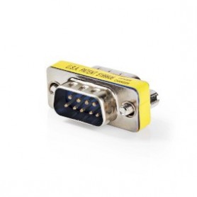 Adaptateur de série | Adaptateur | D-SUB 9-Pin Male | D-SUB 9-Pin Male | Plaqué nickel | Métal | Métal | Boîte