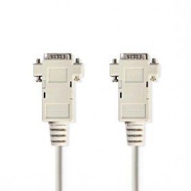Câble VGA | VGA Mâle | VGA Mâle | Plaqué nickel | Résolution maximale: 1024x768 | 2.00 m | Rond | ABS | Ivoire | Label