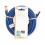 Câble réseau CAT6 | RJ45 Male | RJ45 Male | S/FTP | 15.0 m | Rond | LSZH | Bleu | Label