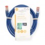 Câble réseau CAT6 | RJ45 Male | RJ45 Male | S/FTP | 2.00 m | Rond | LSZH | Bleu | Label