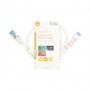 Câble réseau CAT6a | S/FTP | RJ45 Male | RJ45 Male | 0.50 m | Snagless | Rond | LSZH | Blanc | Label
