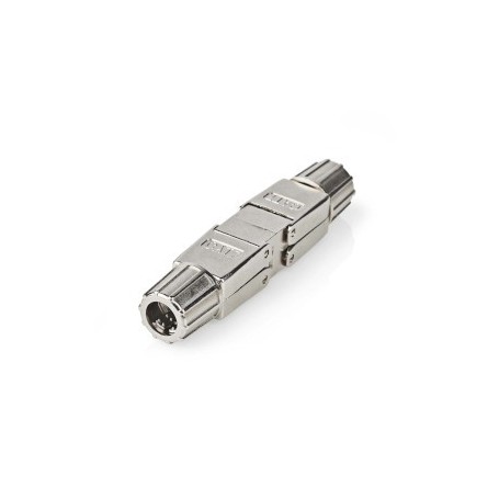 Coupleur réseau | CAT7 | Blindé | RJ45 Femelle | RJ45 Femelle | Droit | Métal | Boîte