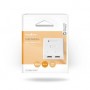 Boîte murale réseau | Sur le mur | 2-Port port(s) | STP CAT6 | Droit | Femelle | Plaqué or | PVC | Blanc | Boîte